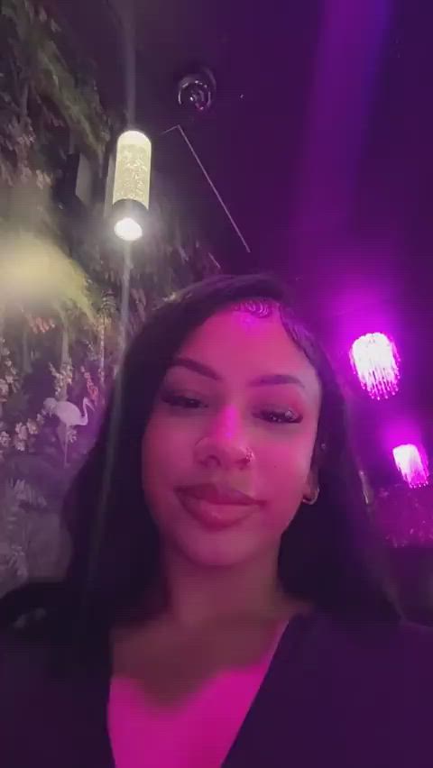 big eyes big tits boobs nose tits gif