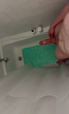 A quick, thick, shower wank