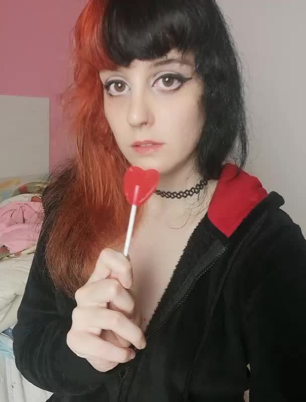 Ahegao and lollipop