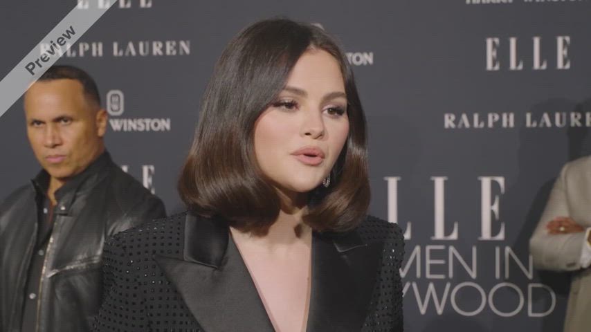 celebrity interview selena gomez gif
