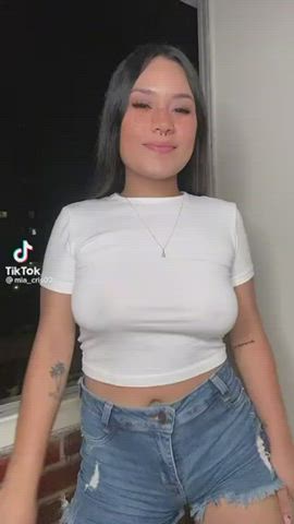 braless nipples onlyfans tits gif