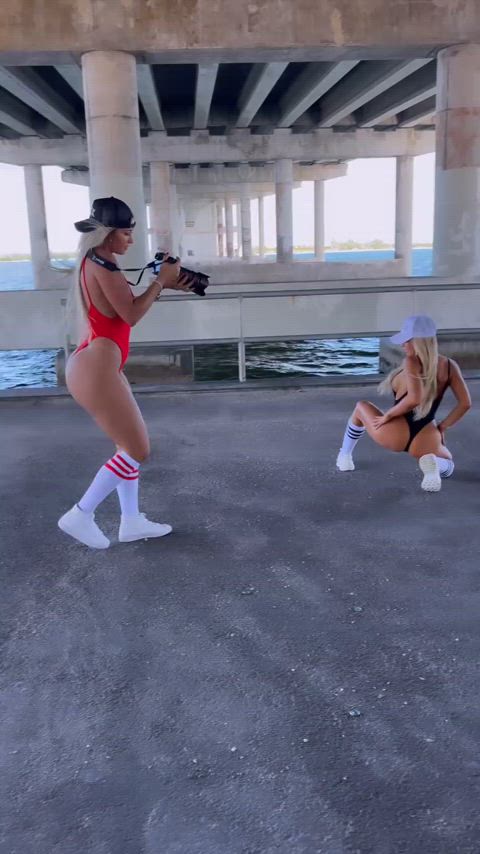 argentinian ass blonde tits gif