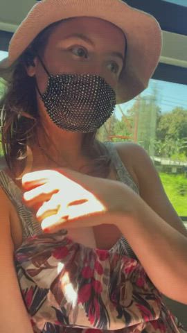 #FlashbackFriday Getting Frisky and Naughty at the Bus... and Getting Caught in Return.