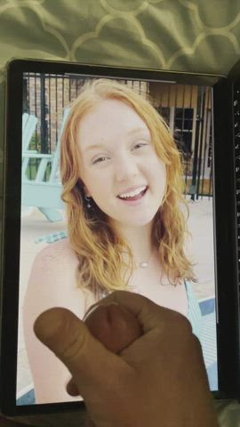 This 18 year old ginger drained my balls