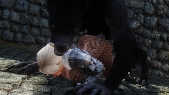 Skyrim - Werewolf Grooming 1