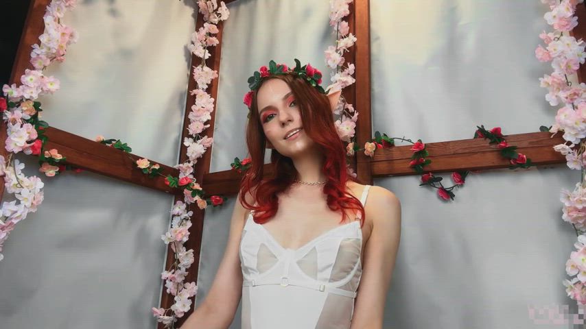 Mystical elf maiden has some special forest treasures to reveal