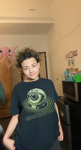 boobs booty ftm strip striptease trans trans man gif