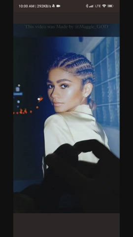 Zendaya Cum tribute