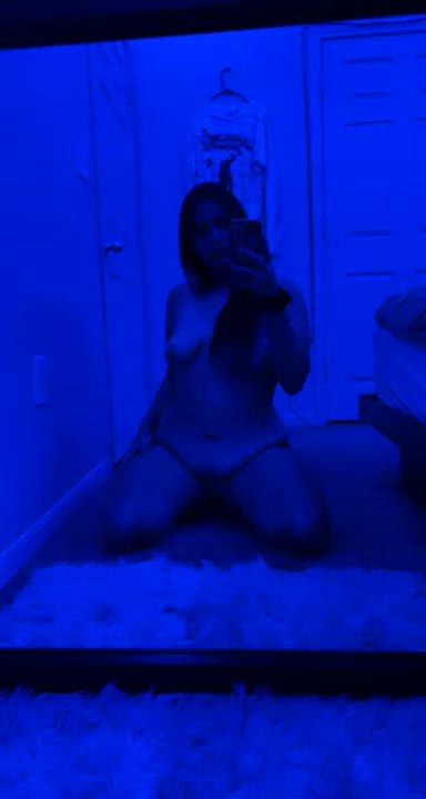 Chubby Cute Natural Tits gif