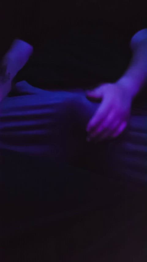 clothed dildo ftm sex toy shorts strap on throbbing trans non-binary beautiful-trans-dick