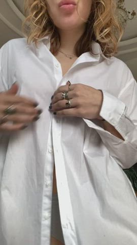 Blonde Boobs Lips Small Nipples Small Tits Tits Titty Drop gif