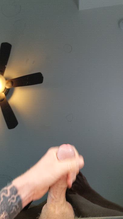 It always feels so good to start the orgasm hands-free.