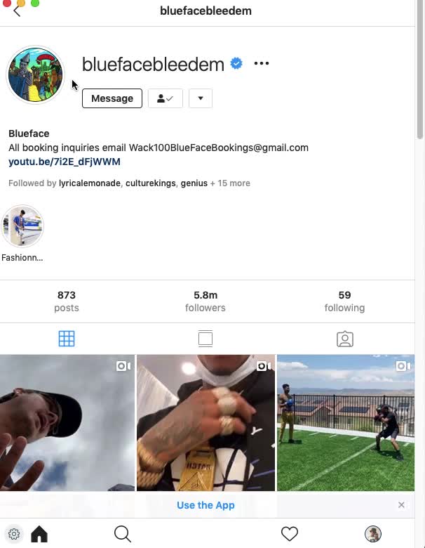 Blueface story