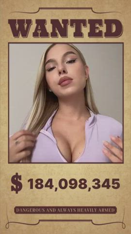 blonde teen tiktok gif