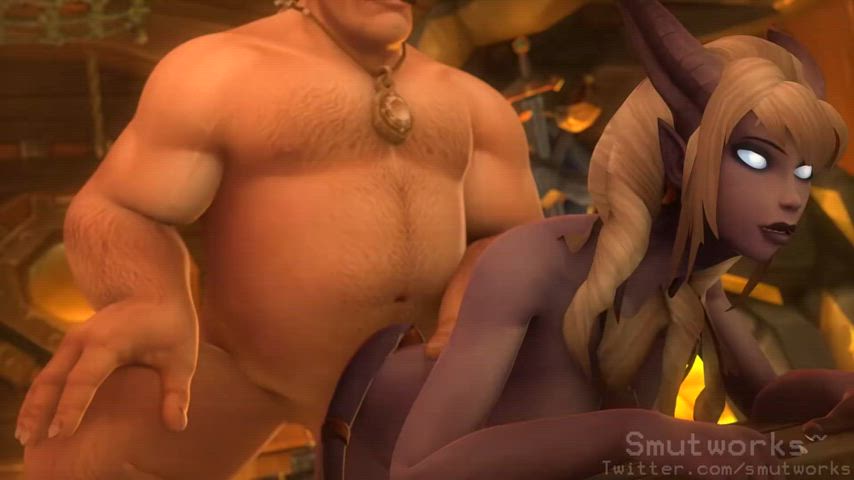 3d animation chubby doggystyle elf rule34 gif