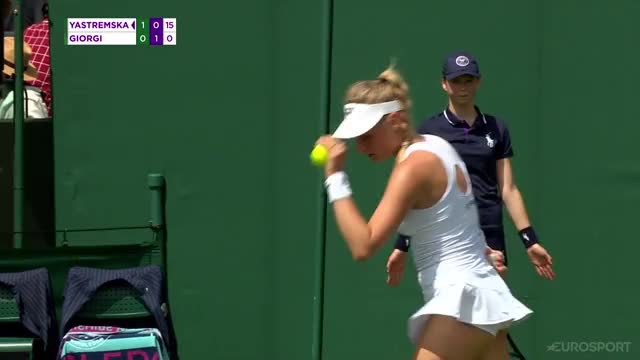 Wimbledon 2019 Round 01 Yastremska