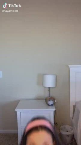 cleavage spandex tiktok gif