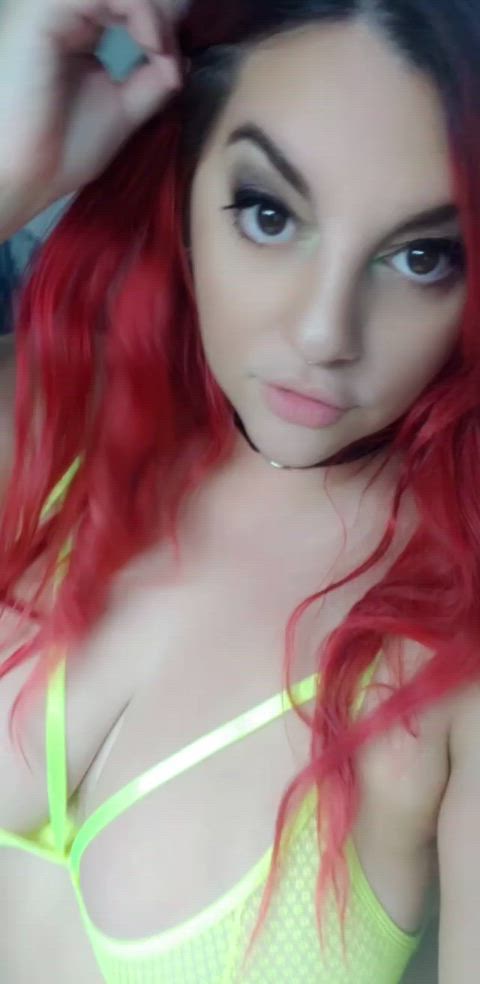 Wearing neon to get that attention