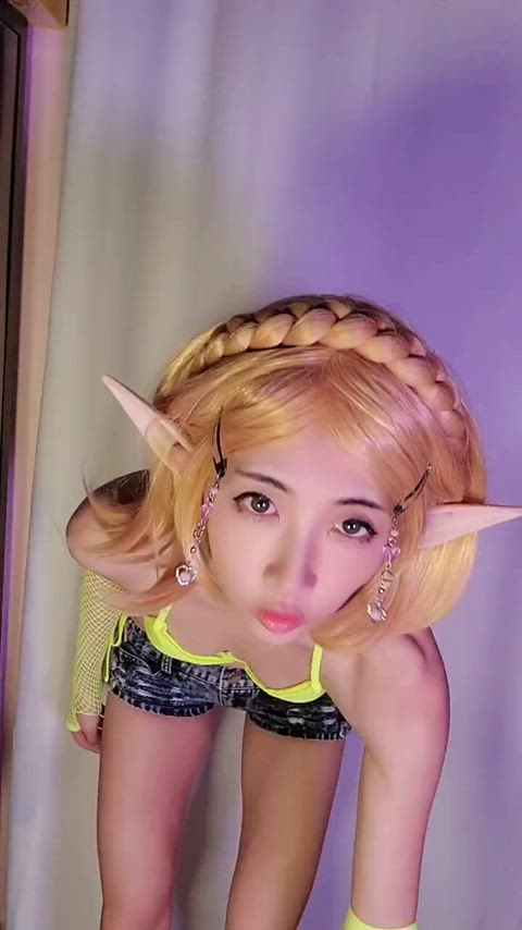 asian bikini cosplay elf extra small jean shorts manyvids princess zelda small tits