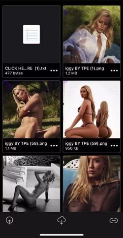 FULL IGGY Onlyfans Mega file £10 DM ME