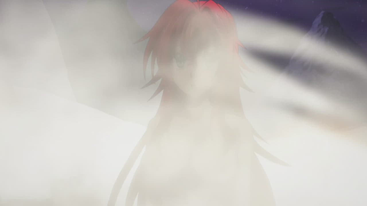 Anime Bathtub Big Tits Bouncing Tits Ecchi Jiggling Naked Redhead Shower gif