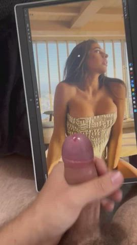 Cumshot Facial Tribute gif