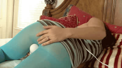 ass pantyhose spandex gif