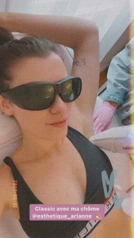 Brunette Canadian Women gif