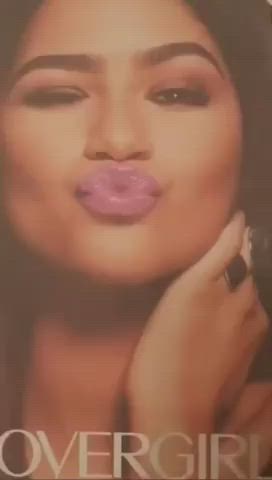 Cumshot Skinny Tribute Zendaya gif