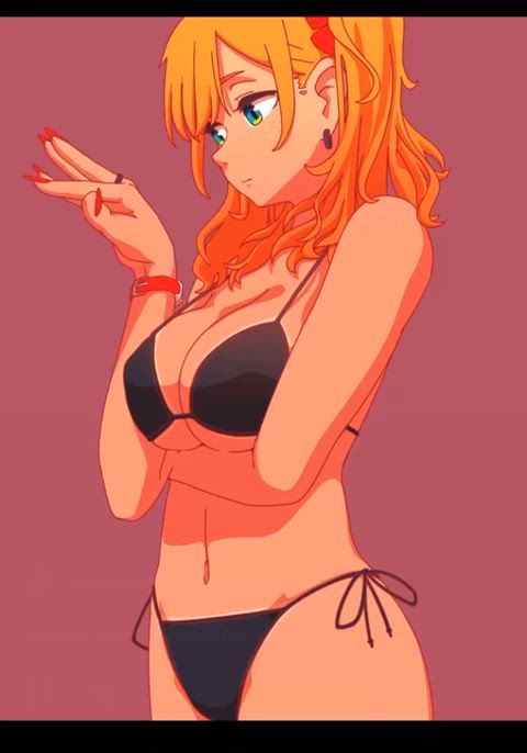 big tits bikini reveal sexy tanlines titty drop bouncing-boobs hanime just-boobs