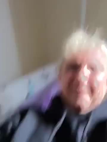 Squirting granny