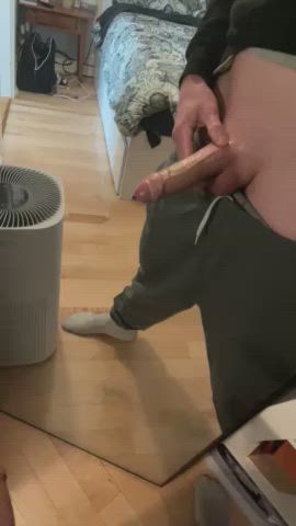 big dick homemade masturbating solo cock massive-cock gif