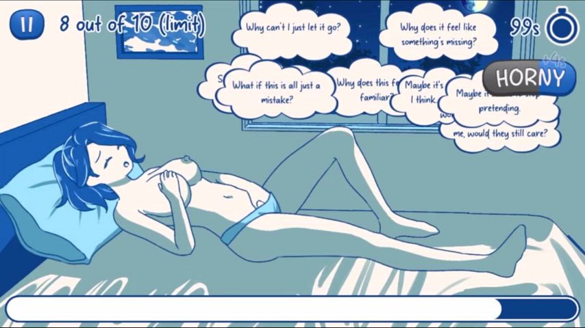 adult game animation anime babe boobs erotic nsfw nude sleeping tits gif