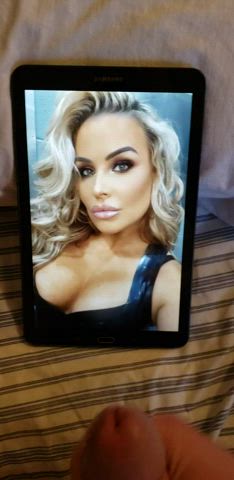 I had a nice big load ready for Natalya