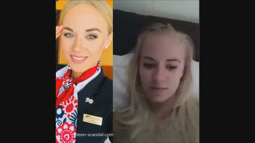 amateur blonde masturbating gif