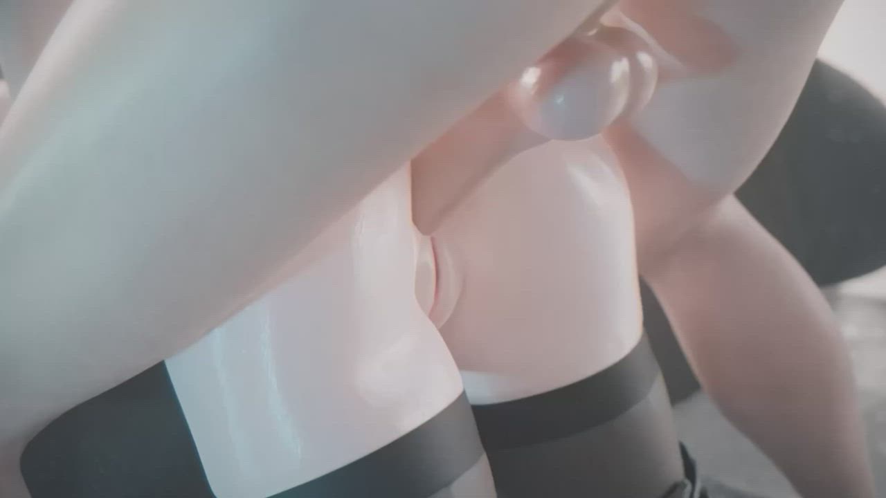 2B anal creampie 3 (Idemi) [Nier]