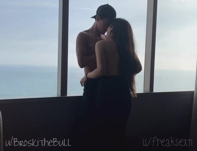Kissing Latina Vixen gif
