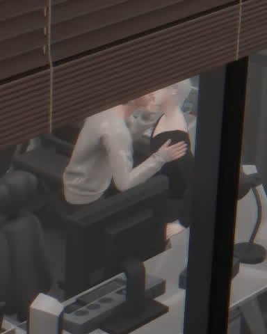 3D Femboy Kissing gif