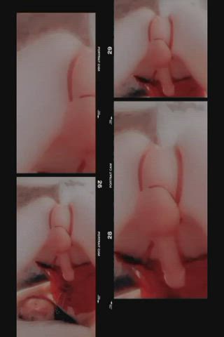 balls cock femboy fetish flexible sissy solo trans gif