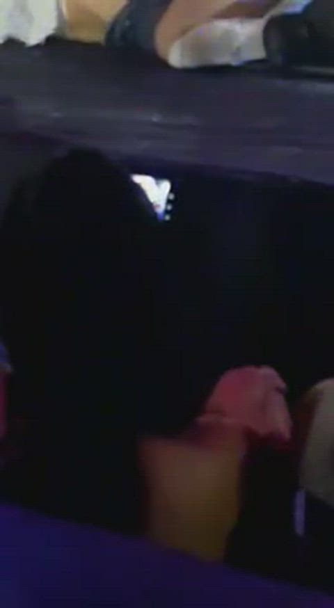 Peruvian male stripper seduces hottie on stage