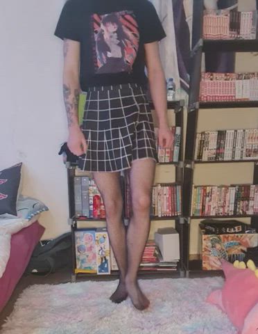 Butt Plug Chastity Femboy Sissy gif