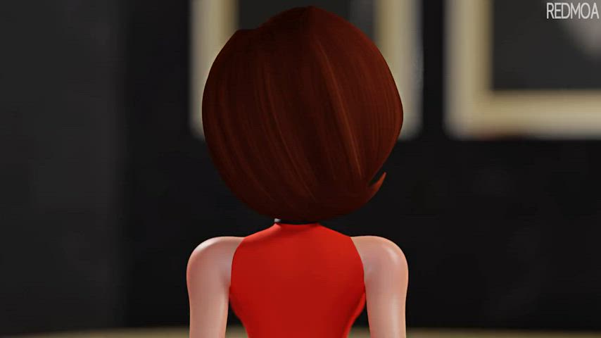 3d animation ass cumshot pov gif