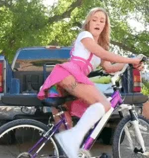 riding a rainbow dildo