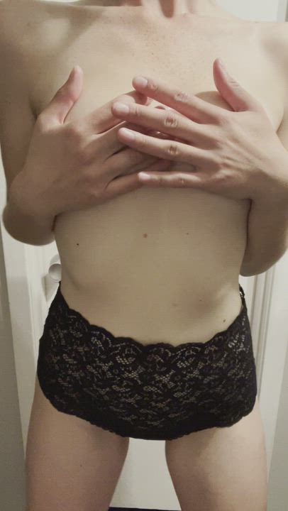 Would you fuck my tiny ass or do you prefer to care about my boobs? :)