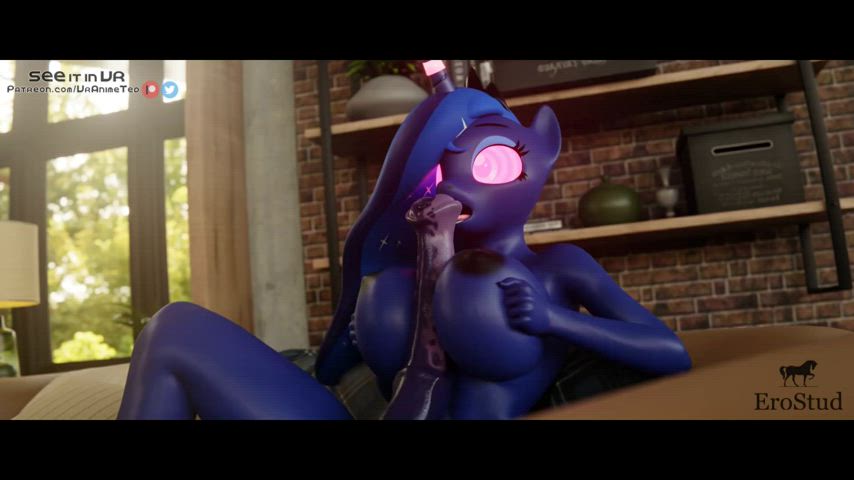 Luna Solo Titfuck Hypno