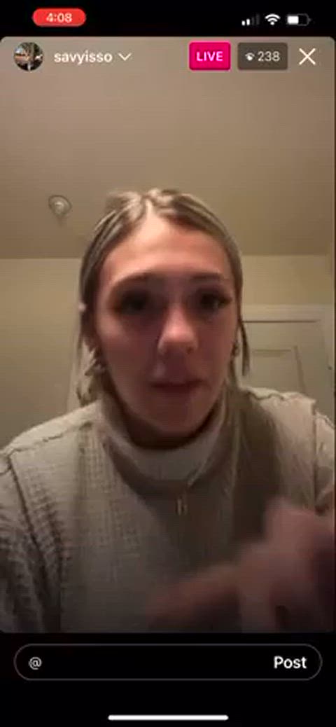 accidental tiktok underboob tik-tok gif