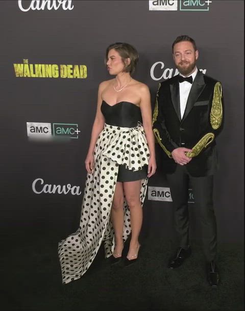 lauren cohan gif