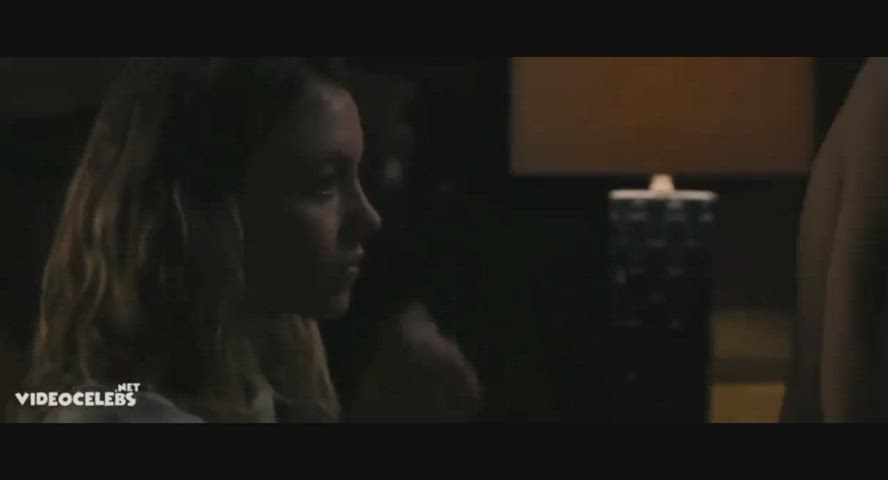 blonde celebrity fetish handjob interracial softcore sydney sweeney gif