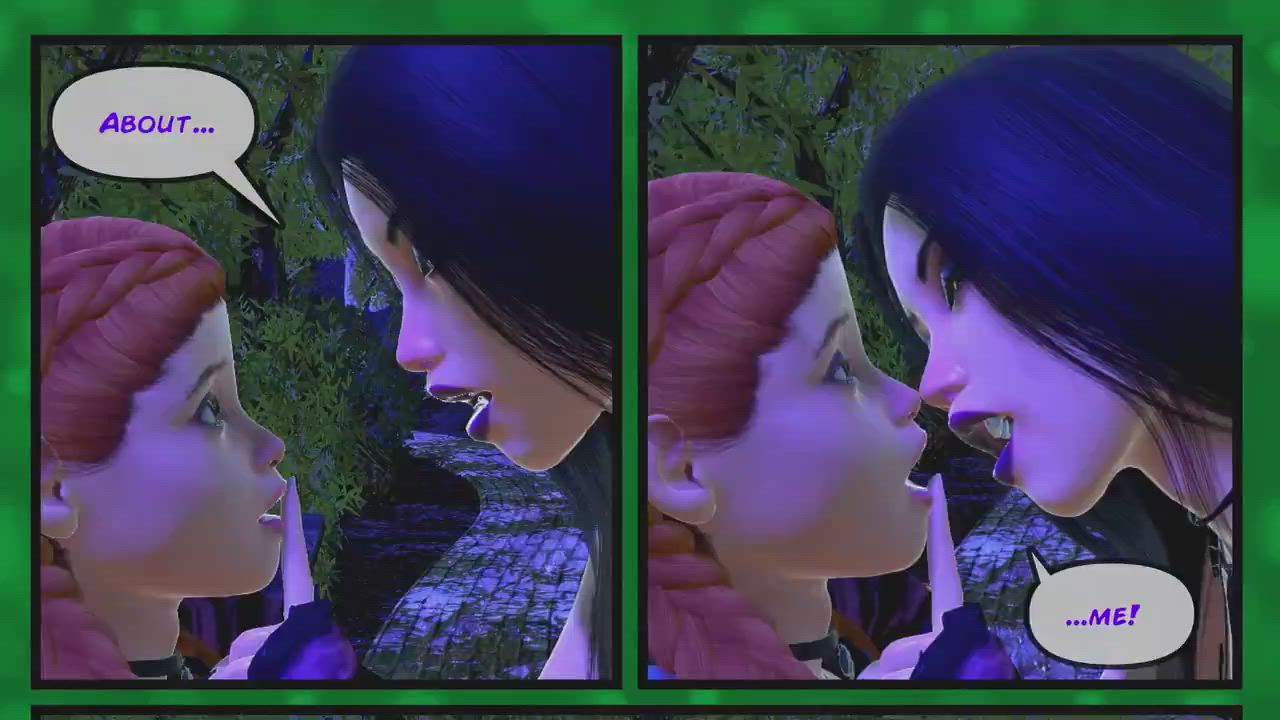 3D Futanari Rule34 gif