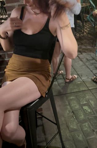 Margaritas always make my tits come out